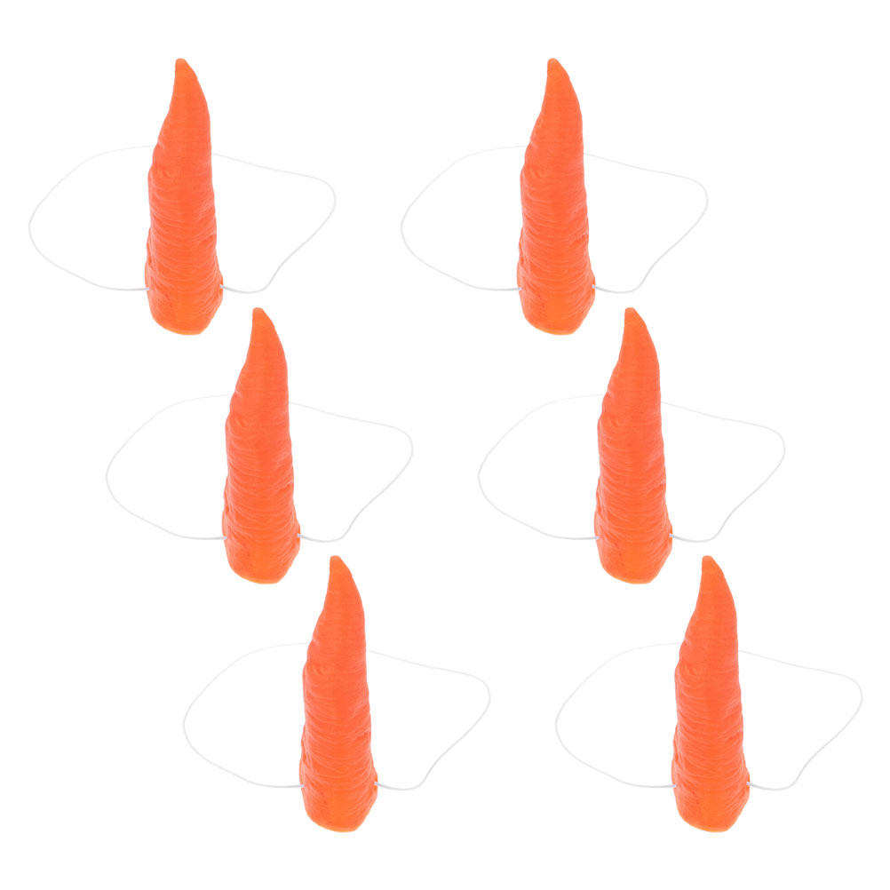 Cosplay Prop Making - 6Pcs Carrot Nose Props DIY Snowman