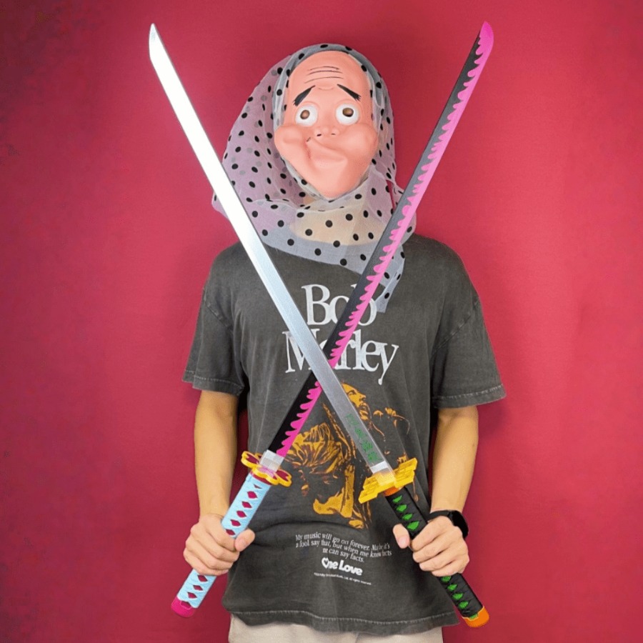 Cosplay Prop - 40inch Demon Slayer Muichirou Katana Samurai