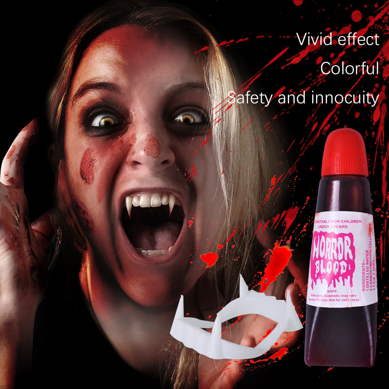 Halloween Vampire Dentures Art - Cosplay Prop Paint review and price