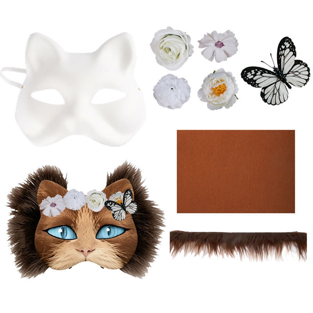 Mask With Diy Painting Set For - Cosplay Prop Painting review and price