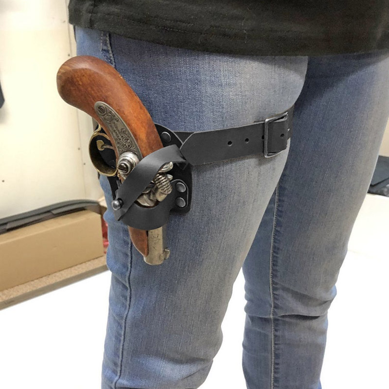 Mini Pistol Derringer Leg Gart - Cosplay Prop Pistol review and price