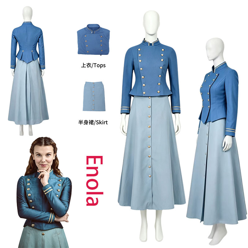 WHH Movie Enola Cosplay Costum - Cosplay Prop review and price