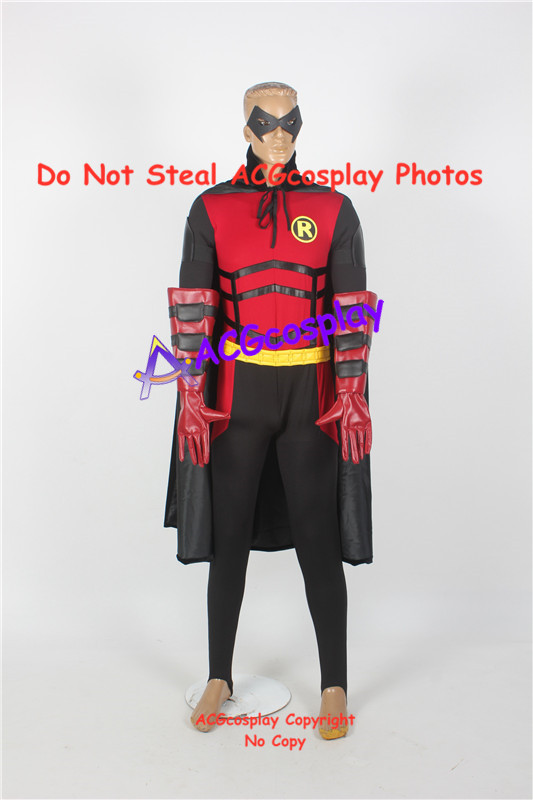 Red Color Robin Cosplay Costum - Cosplay Prop Making review and price