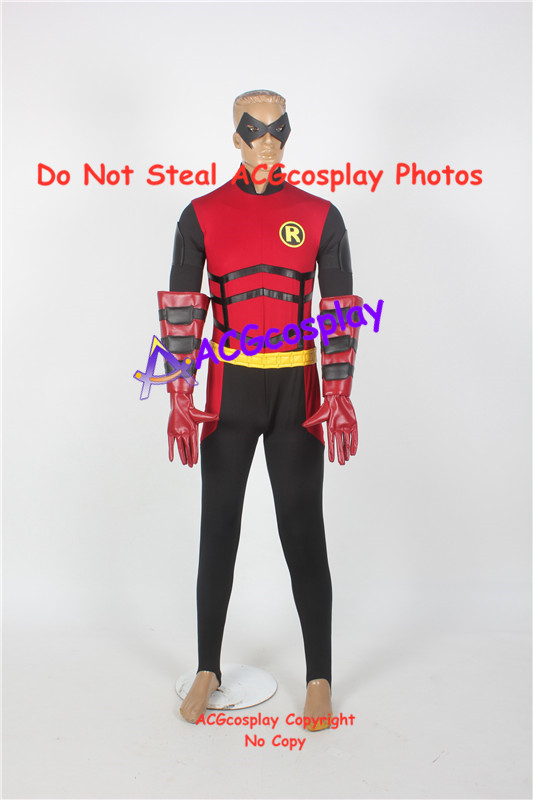 Red Color Robin Cosplay Costum - Cosplay Prop Making review and price