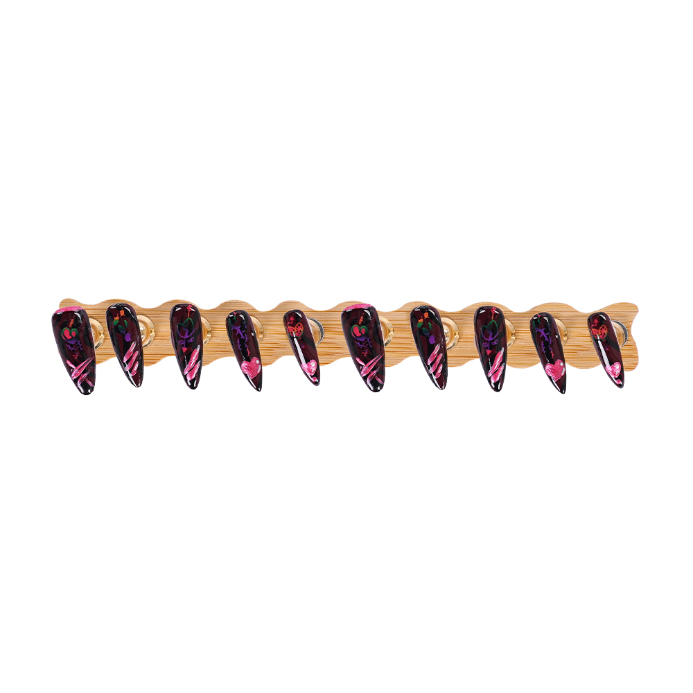 Nikki Cosplay Black Red False  - Cosplay Prop Painting review and price