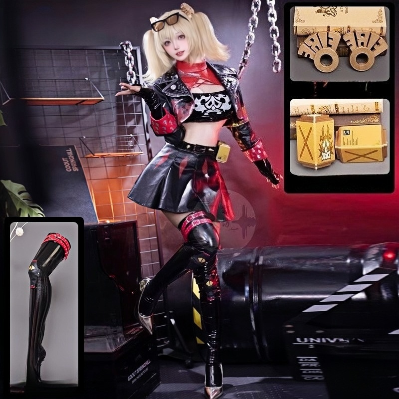 2026 Halloween Anime Party Out - Burnice Cosplay Prop review and price